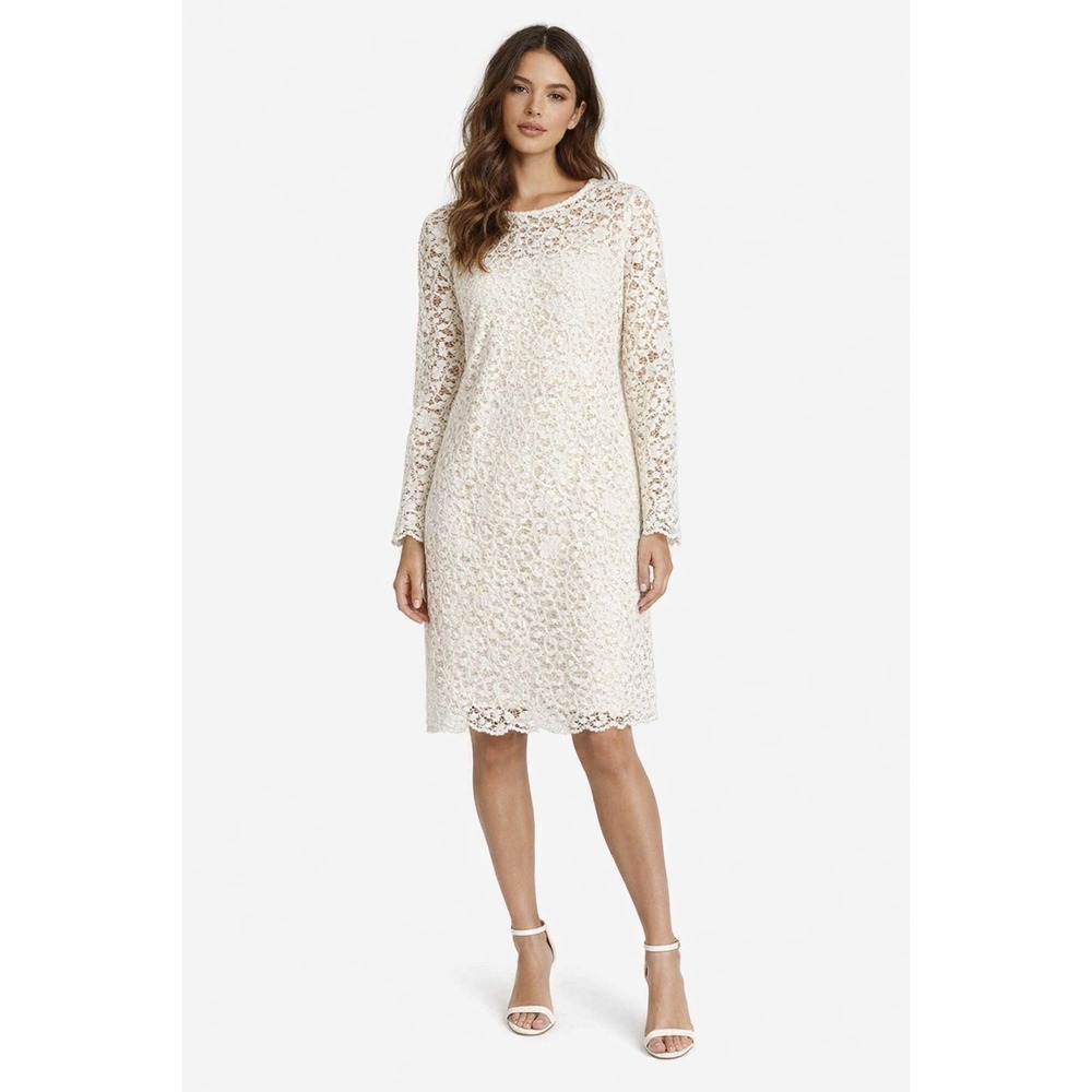 Future Collective Gabriella Karefa Johnson Ivory Floral Lace Mini Dress Sm NWT